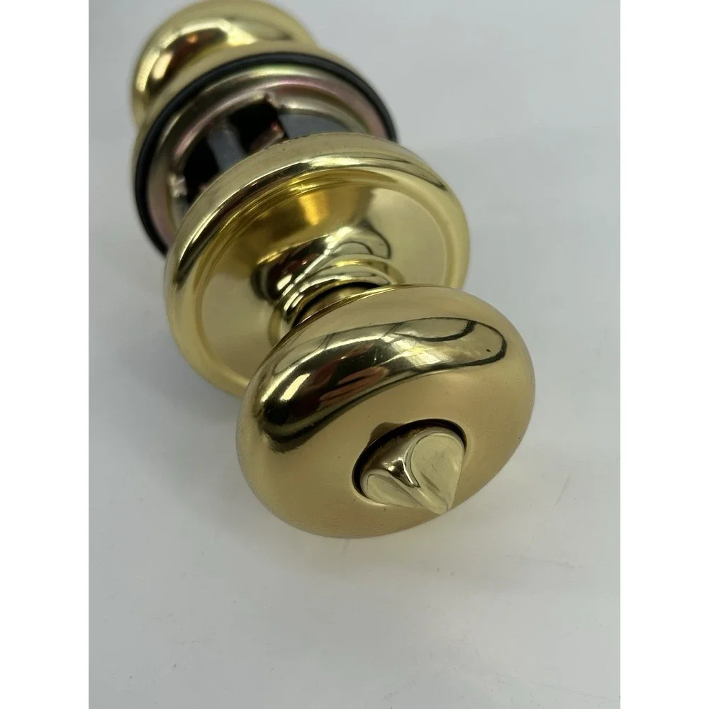 Kwikset Titan Lockset Hancock Privacy Bed Bath 730H 3 RCL RCS Brass READ